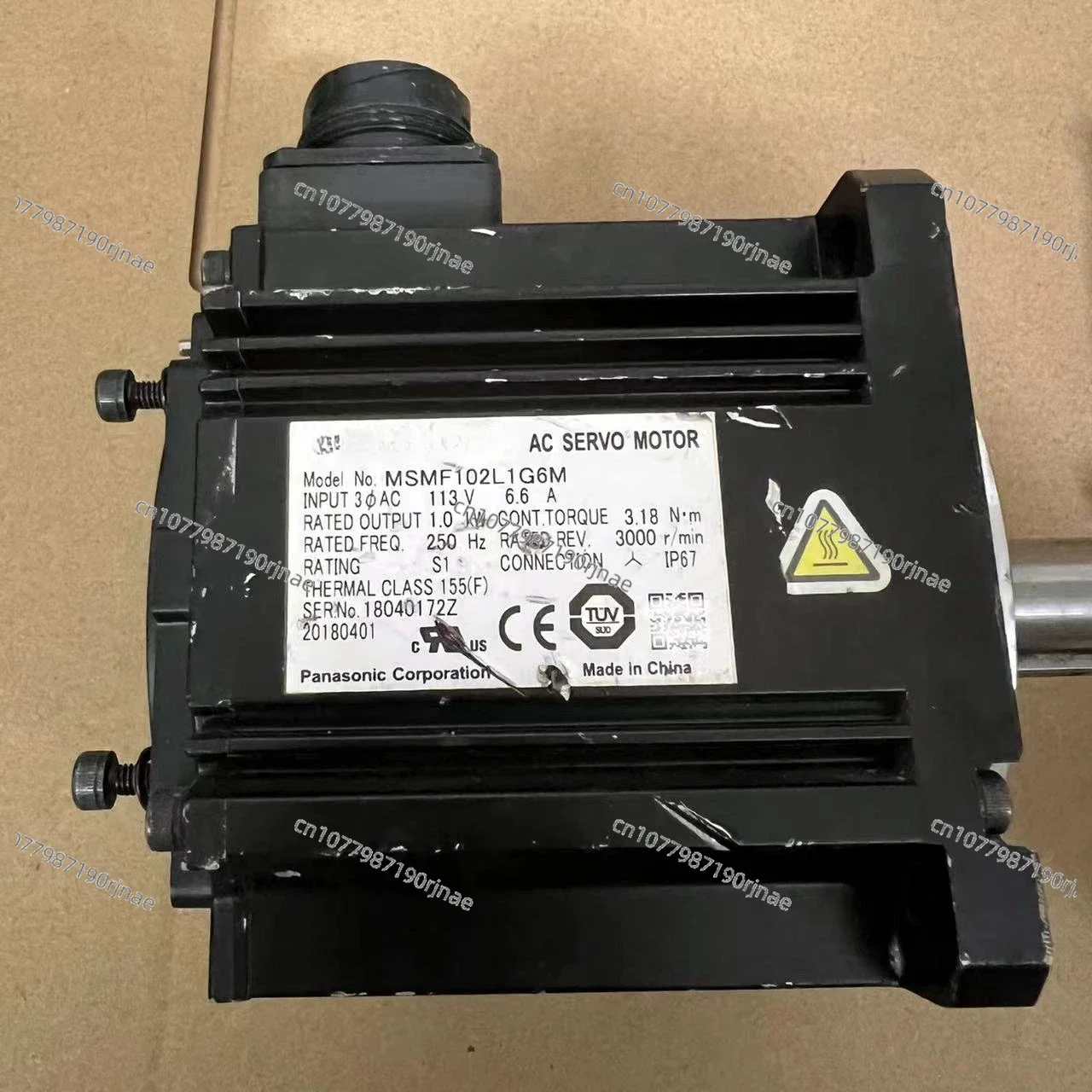 Motor without Encoder Mdme/MDMF/Msmf/MGME-092/102/152gcgm Body