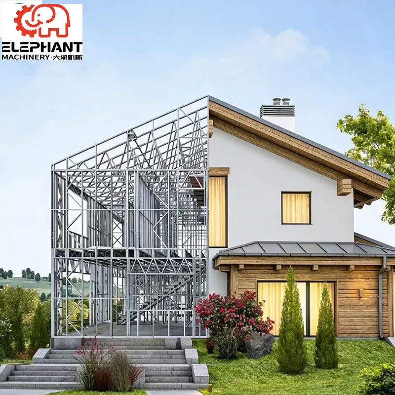 Modern Light Steel Villa in New Development and Unique Fashion Light Steel Villa House , Cabinet and Delicate Country Villas