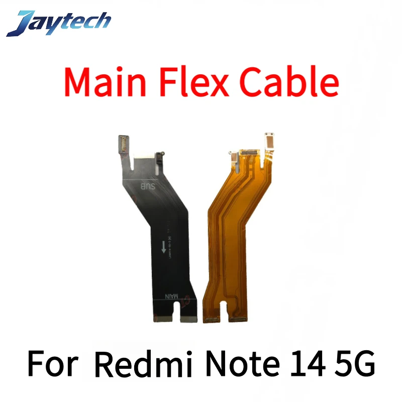 10 قطعة اللوحة الرئيسية اللوحة موصل فليكس ل Redmi نوت 13 14 15 برو 4 جرام 5 جرام اللوحة الأم FPC اللوحة الرئيسية موصل الكابلات المرنة