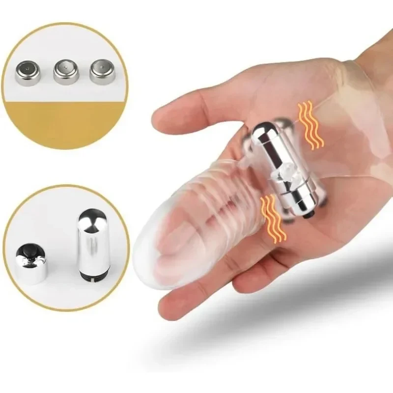 Weibliche Finger Ärmel Mastur bator G-Punkt Klitoris Vakuum Stimulator Vagina Massage gerät Flirten Orgasmus Sexspielzeug für Lesben Sexspielzeug