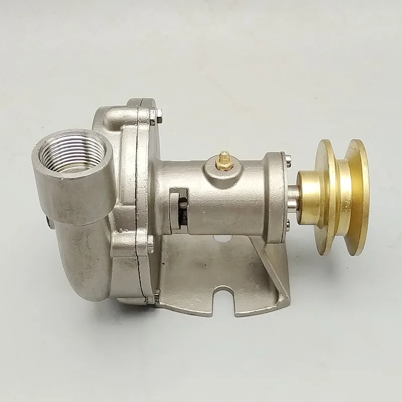 For 1 Inch Marine Water Pump Stainless Steel Small Centrifugal Fresh Water Pump Miniature Pulley