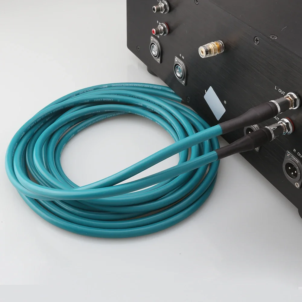 Audiocrast Cross RCA Audio Interconnect Cable RCA Jack Cable HiFi Audio Connect Cord 17.5 Awg Wire Audio Line