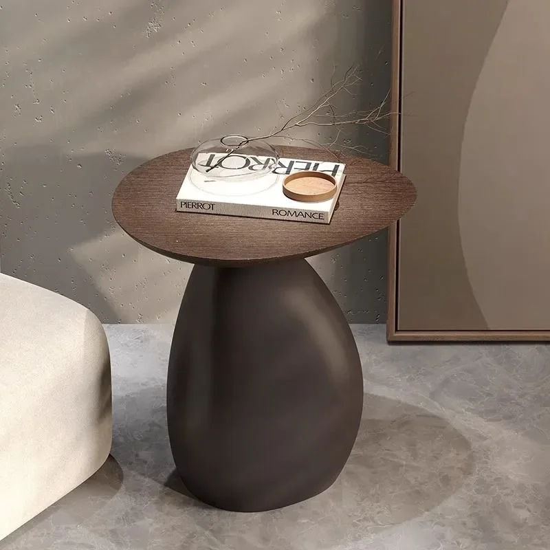 Creative bedside table, bedside small edge table, single sofa small table floor ornament 3