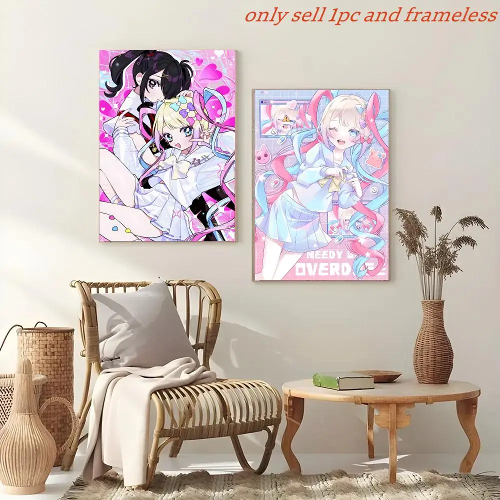 N-Needy S-Streamer Overload Anime Poster Painting And Print Wall Art Picture For Home Room Decor Gifts
