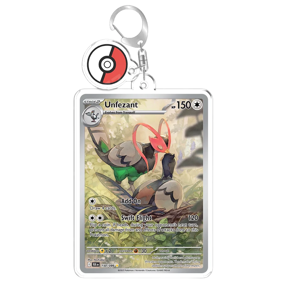 Keychain for Pokemon Rotom Ludicolo Riolu Sharpedo Anime Game Fans Gifts Recycled Acrylic Backpack Pendant Decoration Rare Toy view 6
