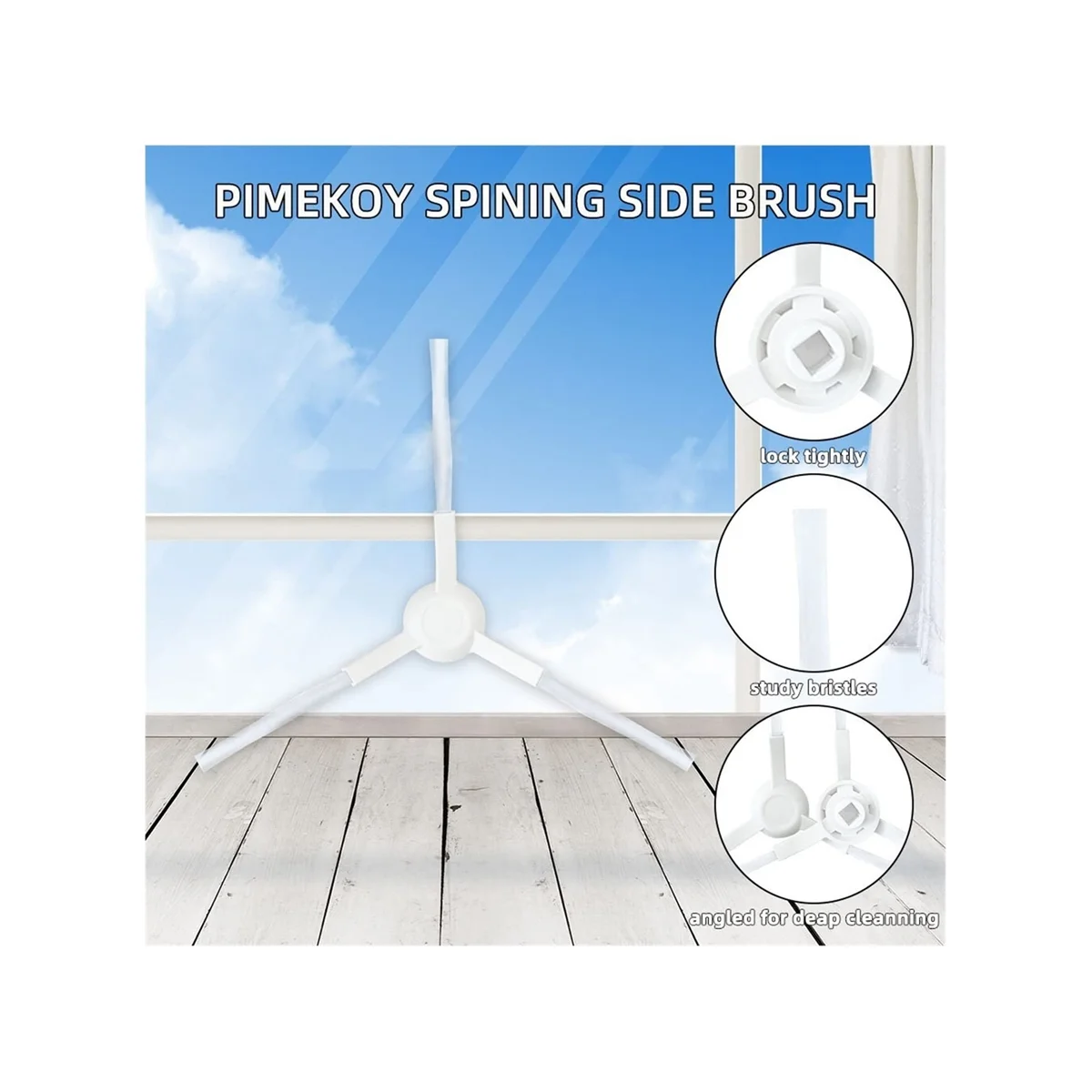 مجموعات الملحقات البديلة لممسحة المكنسة الكهربائية الروبوتية 3C B106CN