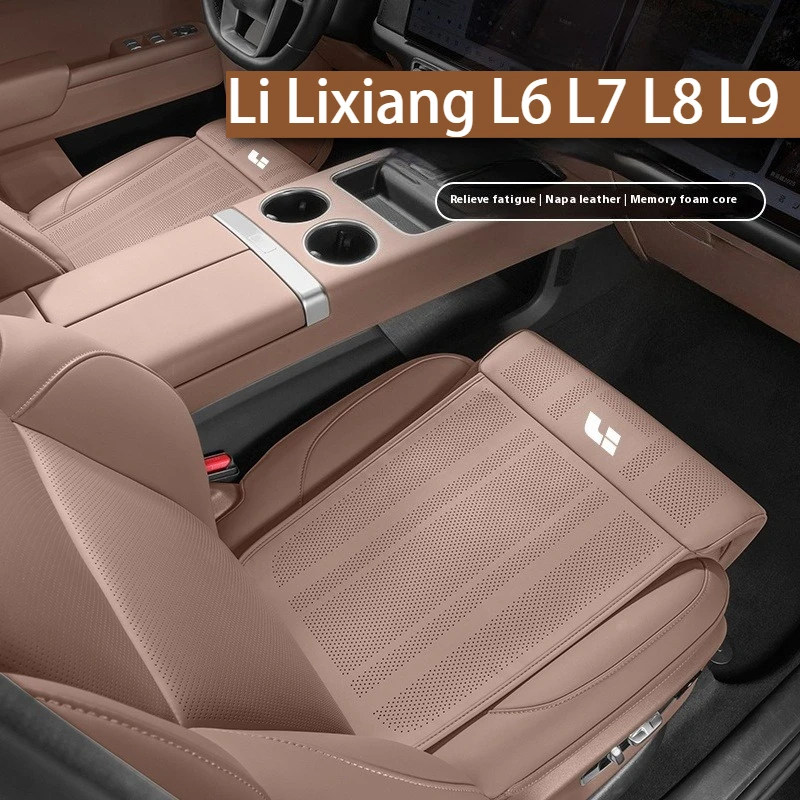 Fit For Li L6 L7 L8 L9 LIXIANG I8 MEGA Car Seat Cushion Extended Leg Rest Breathable Seat Pad Driver's Seat Support Pad