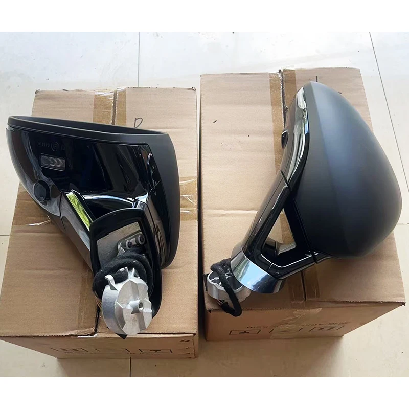 2009-2016 Original Factory Direct 970 Upgrade Right Rearview Mirror With Same Car Hole Position New Condition Black For Panamera