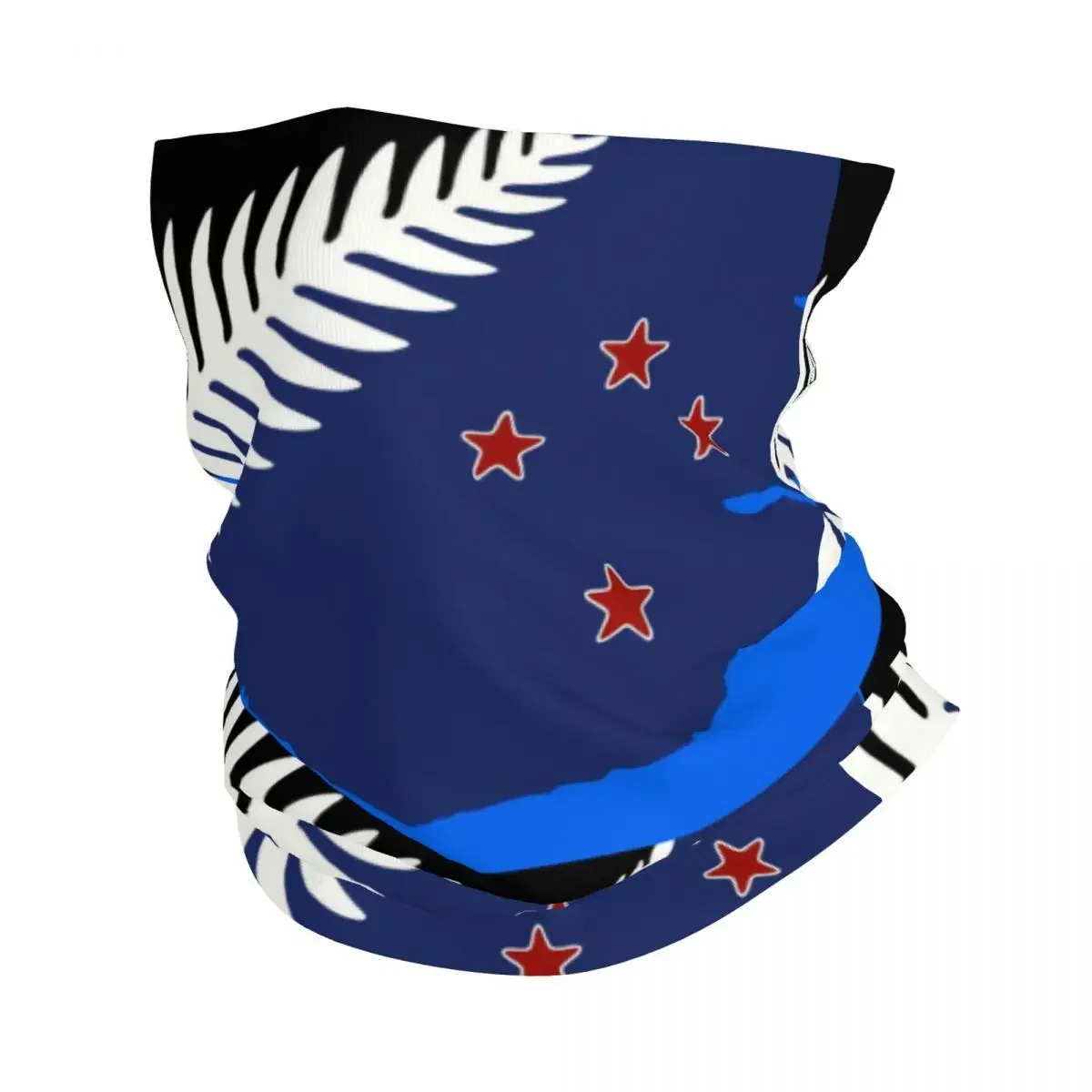 Flag Of New Zealand Neck Gaiter Men Women UV Protection Winter Flag Bandana Scarf for Hiking