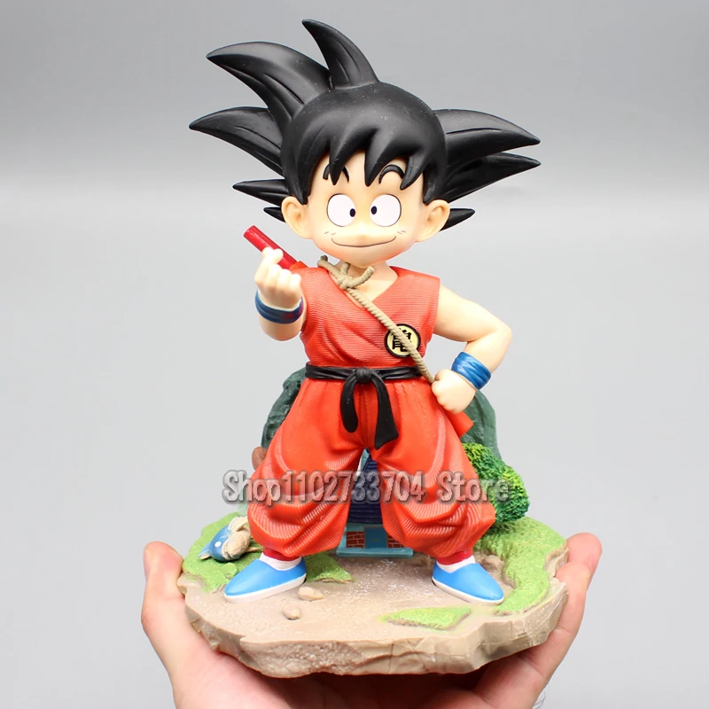 Anime Dragon Ball Goku Figuren Jeugd Zoon Goku Actiefiguren Training 20 cm PVC Standbeeld Model Collectie Speelgoed Ornamen Geschenken