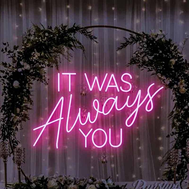 

Wedding Decor Custom Neon Signs LED 110-240V Neon Lights Personalized Married Party Letters Paterns Free Design