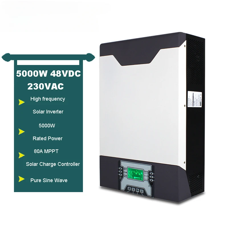 5kw/48V Grid-Connected Inverter Control All-In-One Pure Sine Wave Hybrid  Inverter