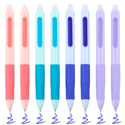 Erasable Gel Pens Blue Ink 0.38mm Tip Ballpoint Pens Painting Writing Drawing Stationery Back To School Offices Acsesories