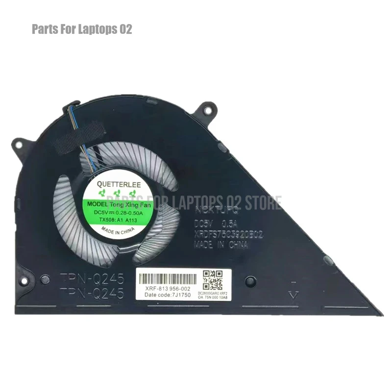 New integrated graphics fan for laptop CPU for HP Pavilion Star 15 15-EH 15-EG TPN-Q245 TPN-Q246