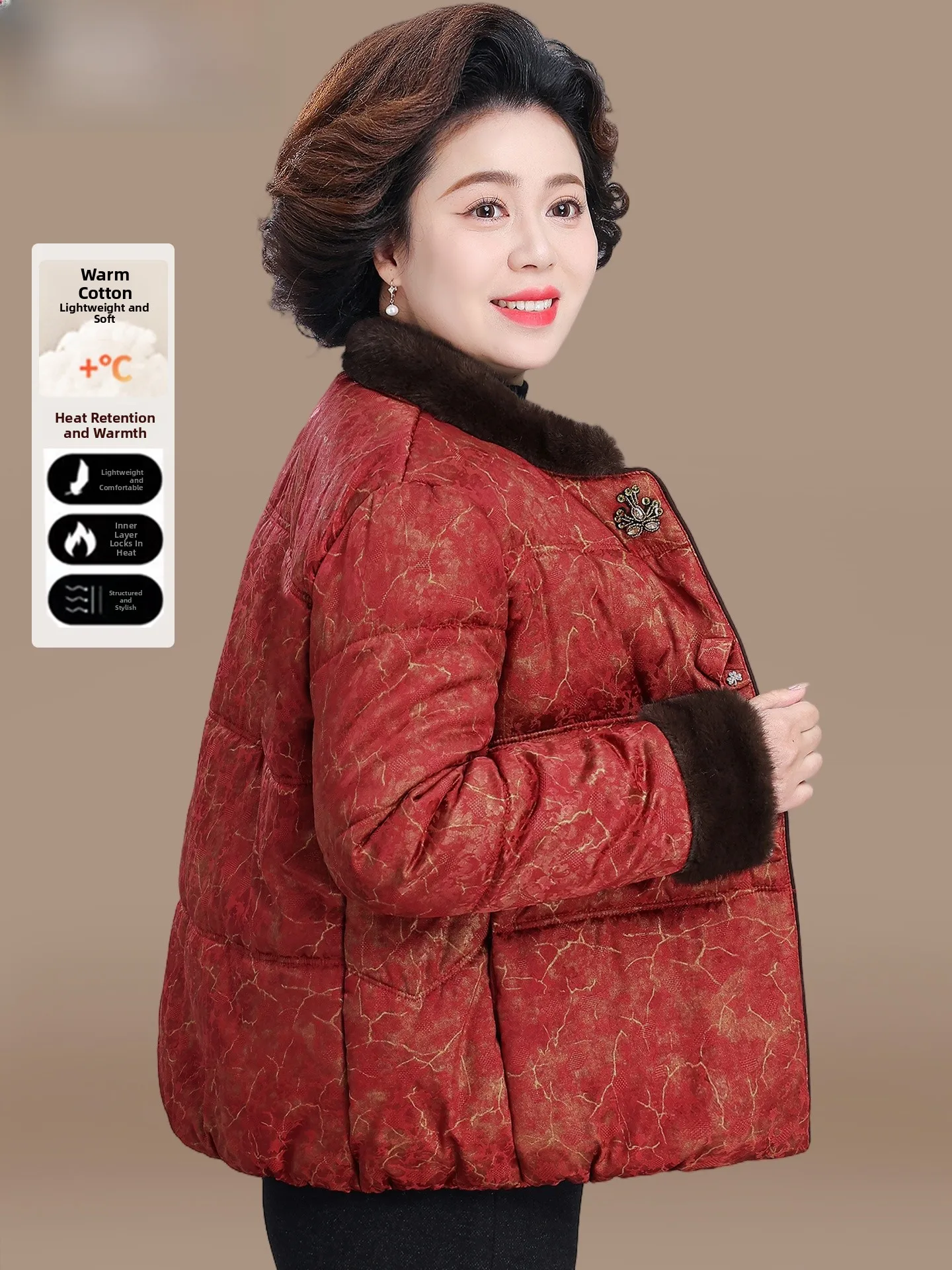 

Новая китайская женская утепленная куртка из хлопка для осени и зимы, модная, очень теплая, ветрозащитная, износостойкая, с длинными брюками.