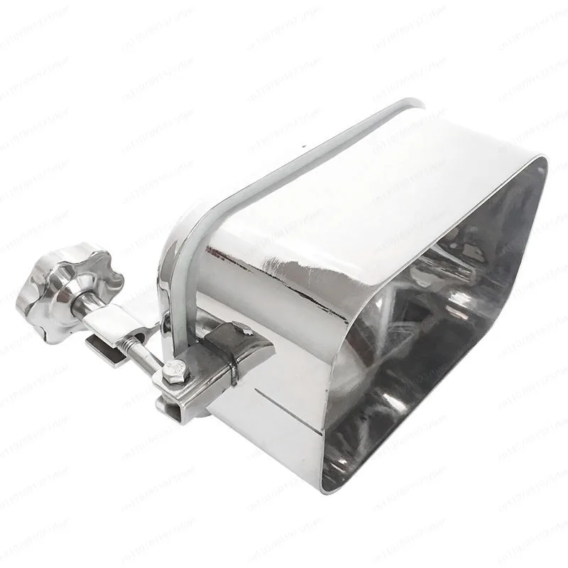 304/316Stainless Steel Square Hand Hole Manhole Door Feeding Port Sanitary Grade Hole Cover Normal Pressure Manhole Rectangular
