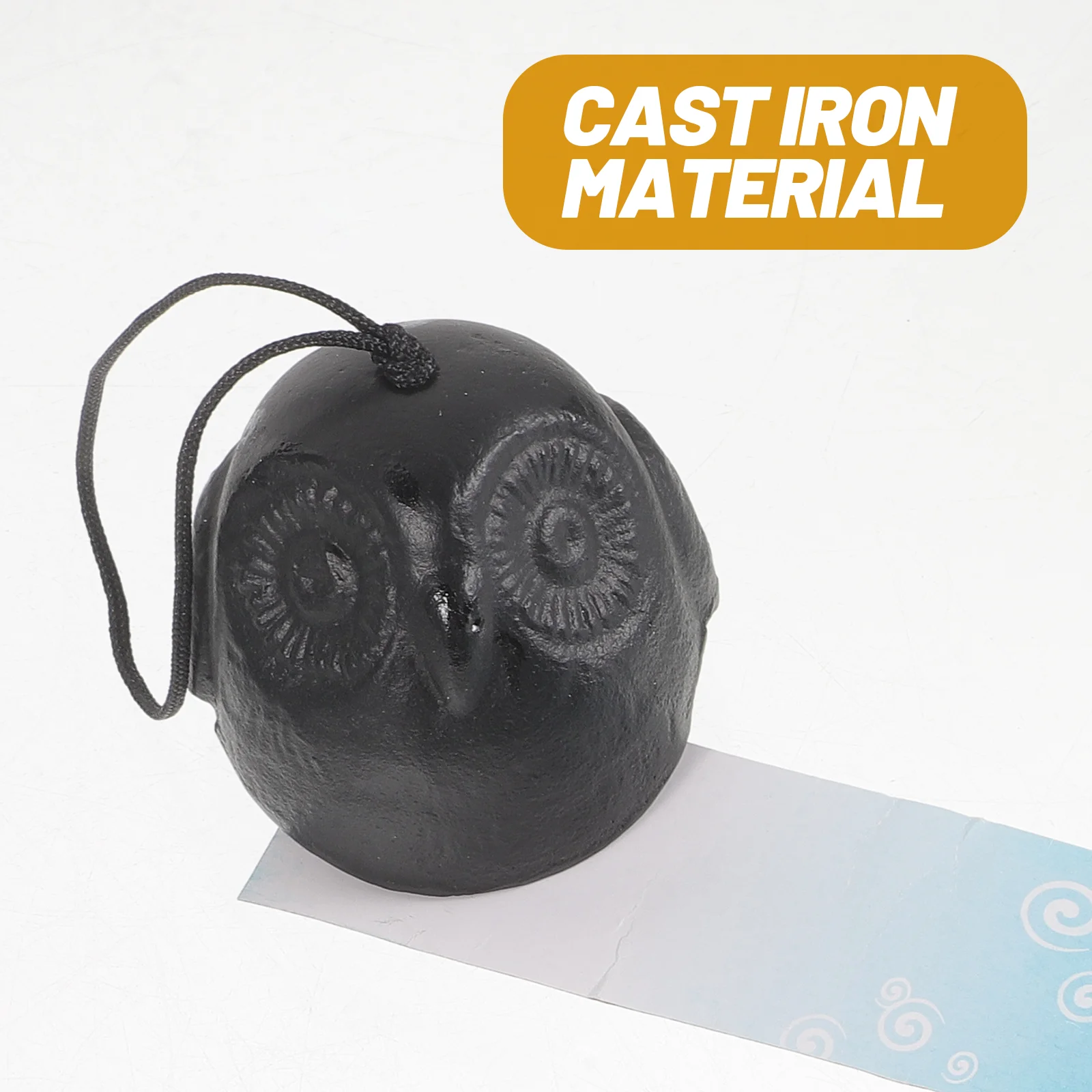 

Owl Wind Chimes Bell Hanging Decoration Decorative Household Iron Window Metal Vintage Animal