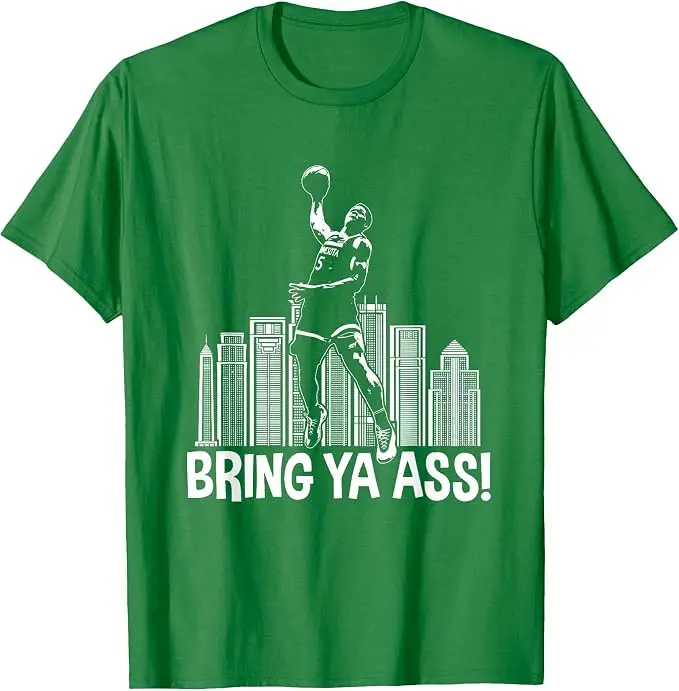 Minnesota 2024 Bring Ya Ass T-Shirt, Y2k Vintage Basketballspieler Grafik-Bekleidung für Damen und Herren, Kurzarm Weiches Baumwoll-T-Shirt – Detail 15