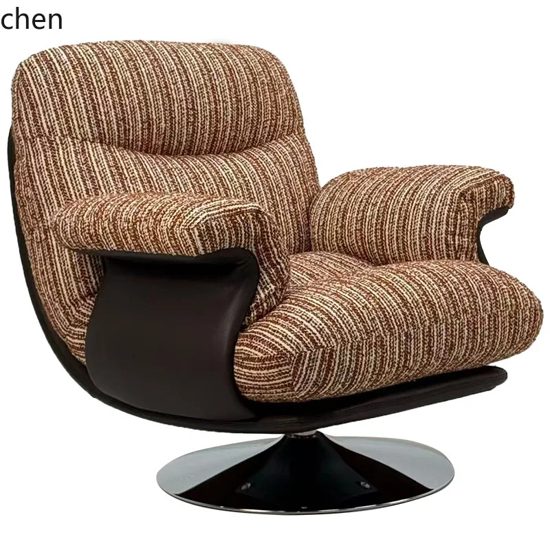 ZML Home Balcony Living Room Leisure Sofa Reclining and Sleeping Mid-century Style Rocking Chair