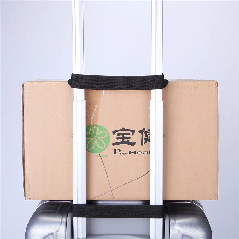 Luggage Straps Bag Bungees for Add a Bag Easy to Travel Suitcase Elastic Strap Belt Travel Accessories Easy Version-Black