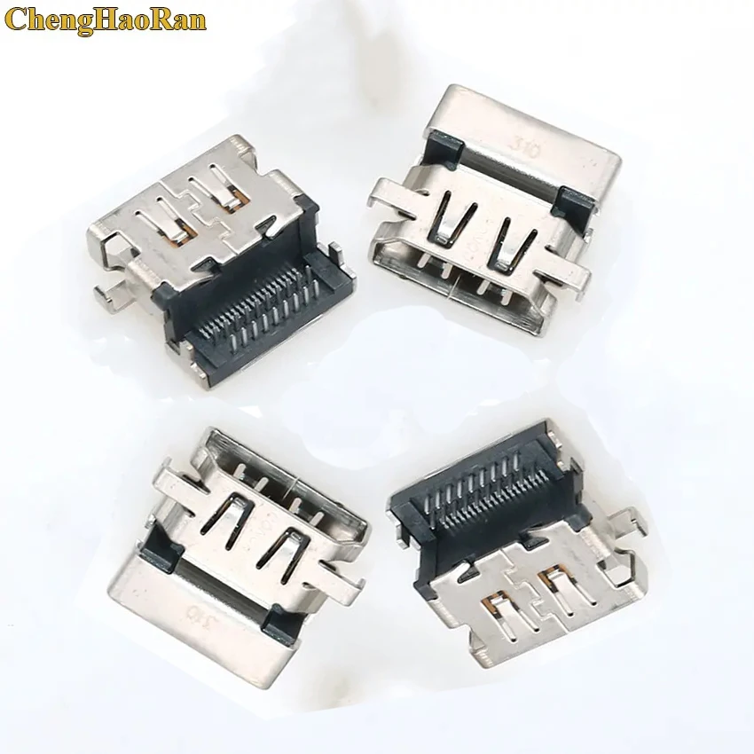 ChengHaoRan-노트북 마더보드, 아수스 레노버 HP 삼성 등, HDMI 호환, 암 잭, PCB 소켓 커넥터, 19P 포트