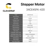 Clouddray-Nema 34用の密閉型ステッピングモーター,エンコーダ4.5n.m 4.2a vac/vdcを備えた3Dプリンター用ドライバーキット 3