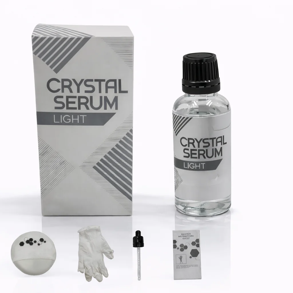 Recubrimiento Cerámico Gtechniq Crystal Serum Light para Autos, Protege la Pintura del Vehículo, Alto Brillo, Fácil de Aplicar, 30ml, 5 Años de Durabilidad