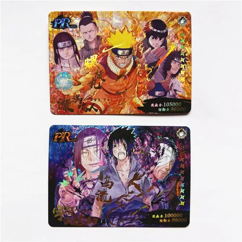 Little Dinosaur Nine Bullets Cp-Series Naruto Anime Characters Uzumaki Naruto Hashirama Collection Card Board Game Birthday Gift