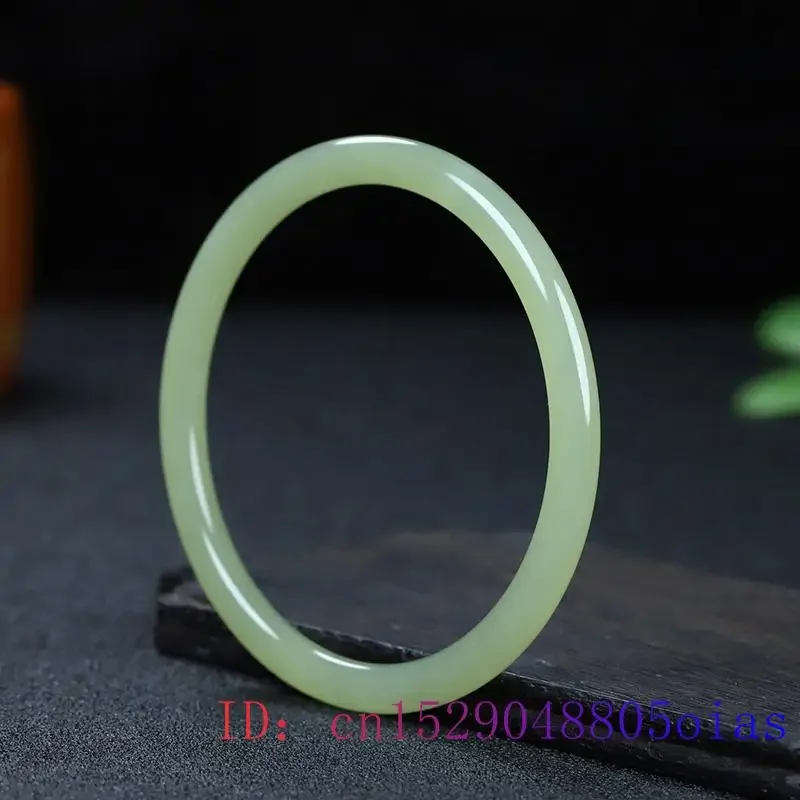 Hetian Jade Bracelets Gifts Amulets Bangles for Women Bangle Charms Jewelry Man Stone Bracelet Natural Men Accessories Gift