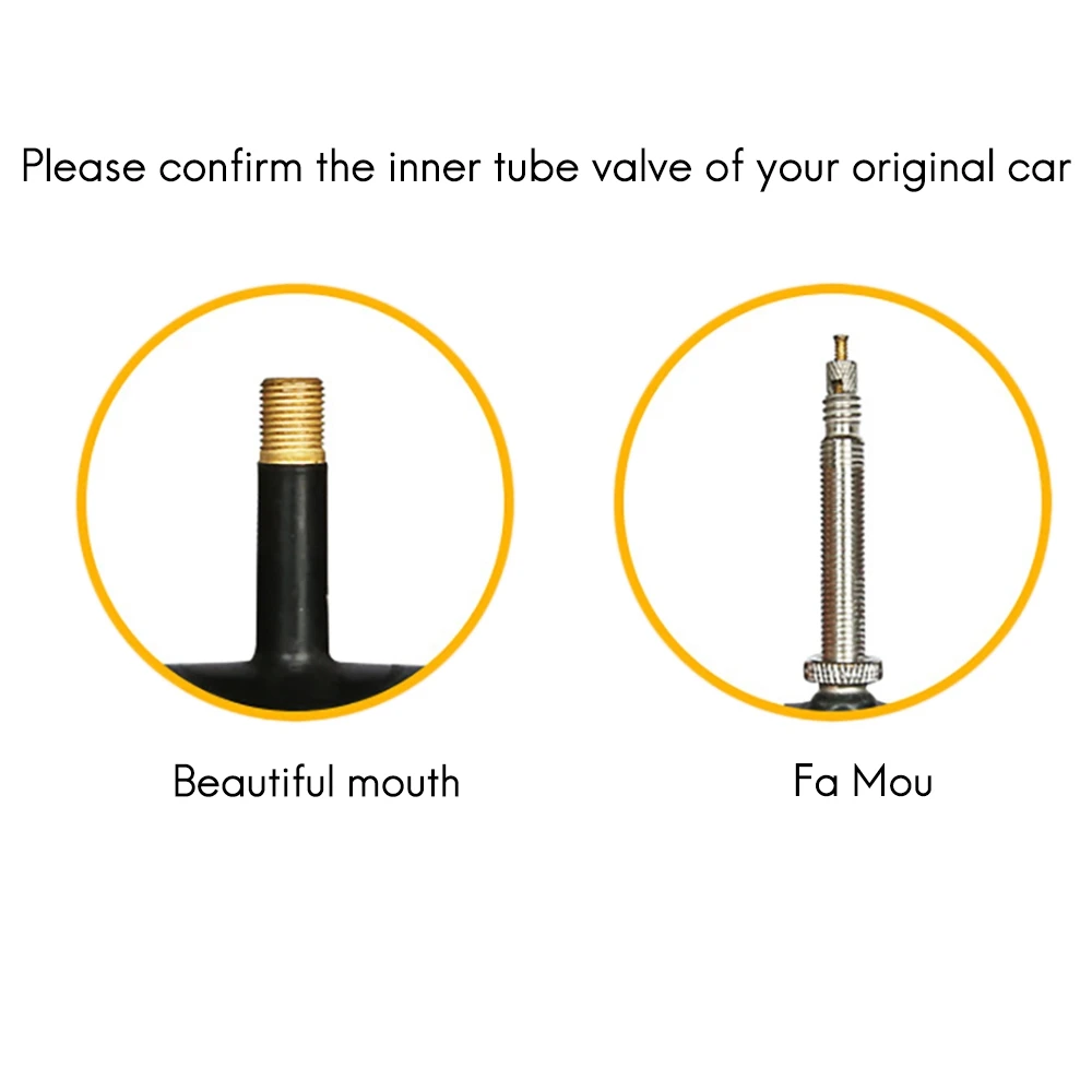 Folding Bike Inner Tube 16Inch x 1-3/8 349 Inner Tube Bicycle Tire for Brompton HOT