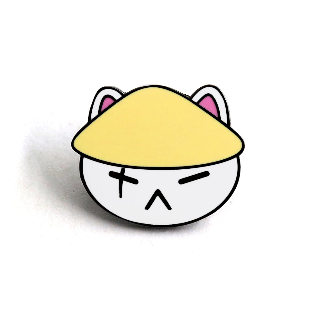 Pin esmaltado de gato Suga Daechwita Yoongi, insignia Agust D, broche periférico de música de cantante de dibujos animados, regalo para seguidores, coleccionar recuerdos