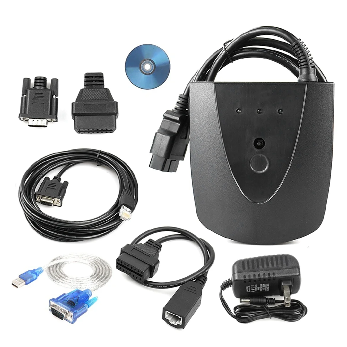 

V3.104.24 HDS HIM Diagnostic Tool for Honda HDS Newest Version with Double Board USB1.1 to RS232 OBD2 Scanner US Plug