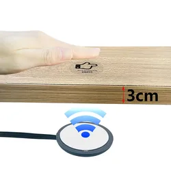 DC12V 24V sensore intelligente penetrabile 5A 60W interruttore tattile per scheda in legno per interruttore tattile a luce LED per armadio