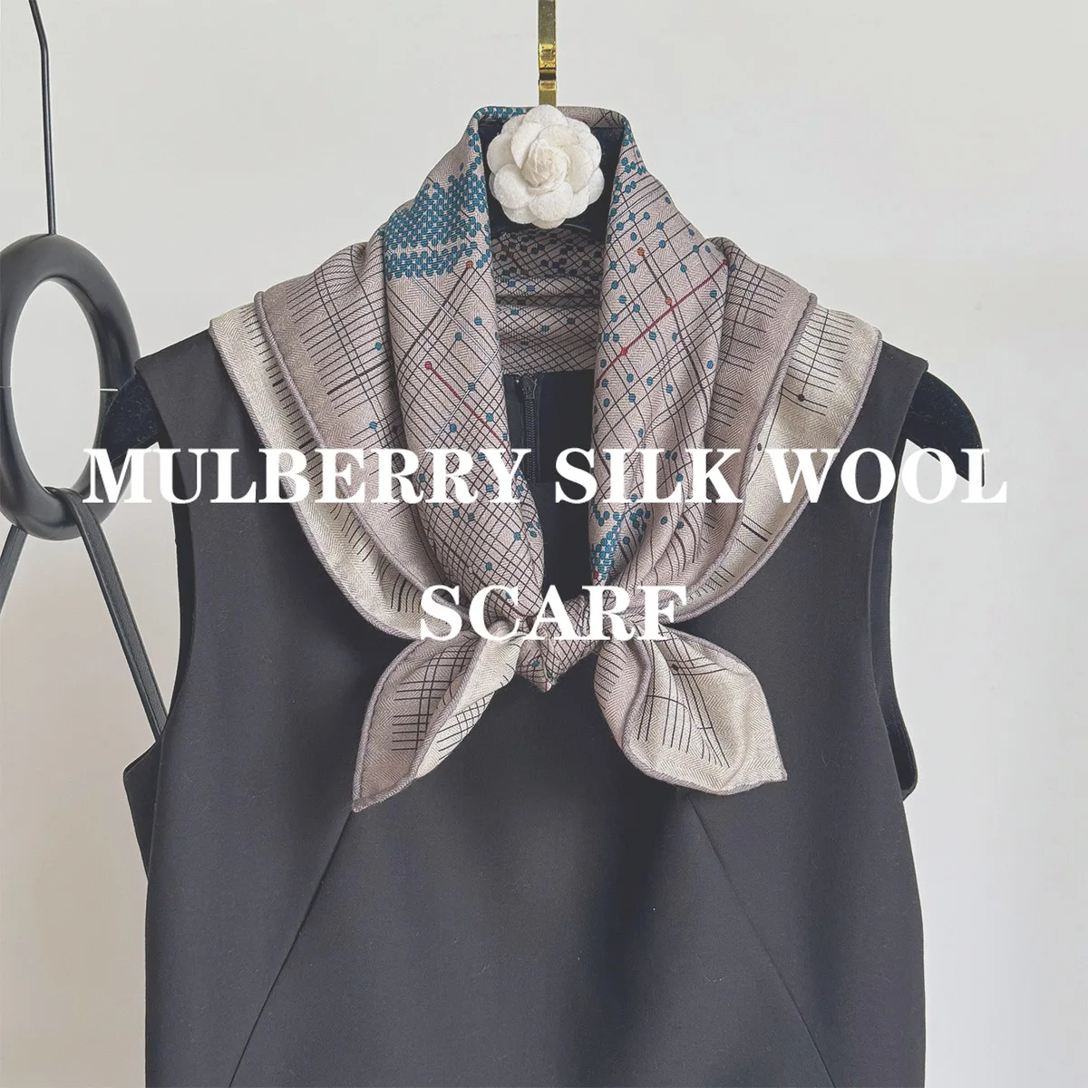 

Новый шелковый шерстяной квадратный шарф Bufandas Hijab Роскошный дизайнерский шаль Шарфы Фулар Пашмина Пончо Сумка для галстука для волос на шею