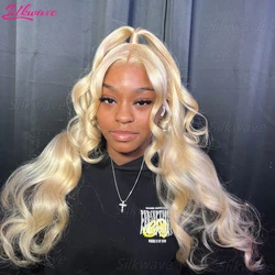 Silkwave 13x4 13x6 Hd 613 Body Wave Lace Frontal Wigs Human Hair Wigs For Women PrePlucked Honey Colored Blonde Lace Front Wig