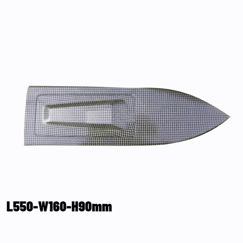 

L550-W160-H90mm Blend Textile Kevlar O Boat Hull, , Extract Vacuum RC Speedboat Brushless Electric Model Boat