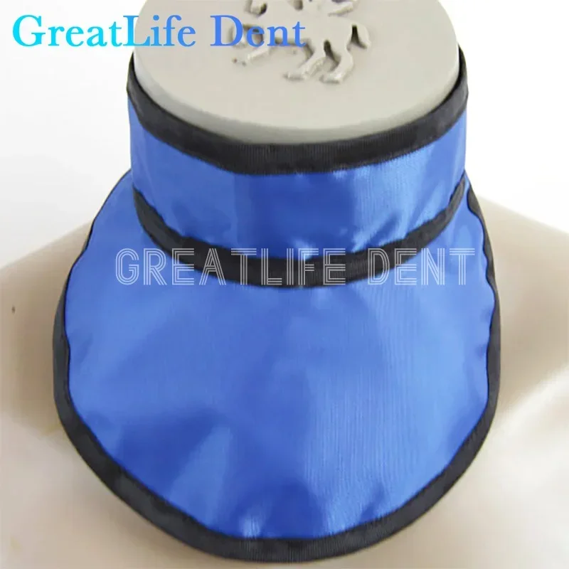 

GreatLife Dent 0,35 mmpb рентгеновский защитный ошейник для рентгеновского излучения защитный ошейник для шеи для щитовидной железы проверка клиники