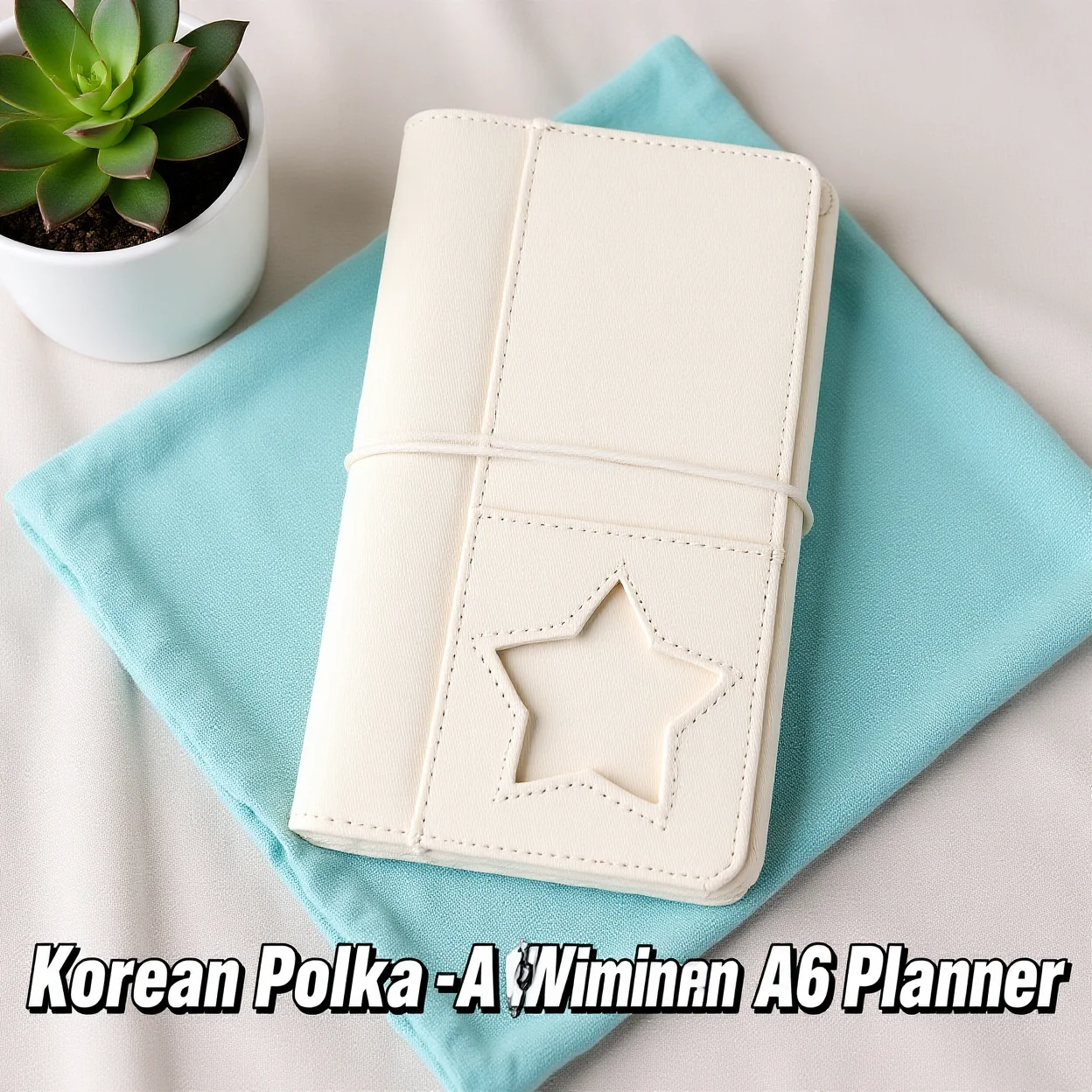 Portable Journal Compact A6 Notebook Polka Dot Notebook Decorative Denim Cover Notebook For Travel Planner Portable Diary Daily