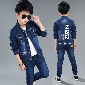 Boys blue jean jacket best sale
