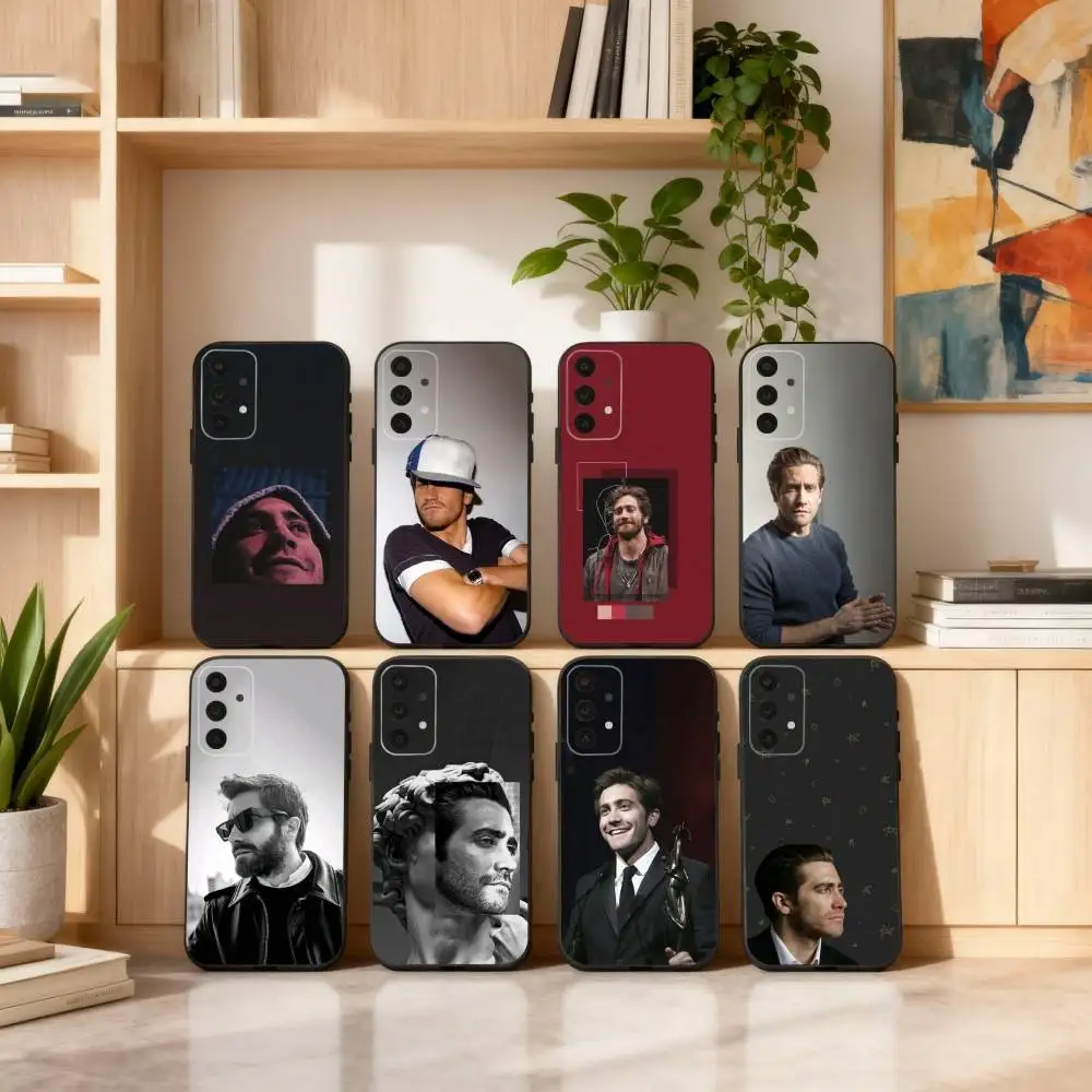 

Jake G-Gyllenhaal Colorful S-Silver Back Phone Case For Samsung S25,24,23,22,30,21,10,9,Ultra,Plus,Lite,FE,4,5 G Soft Black Case
