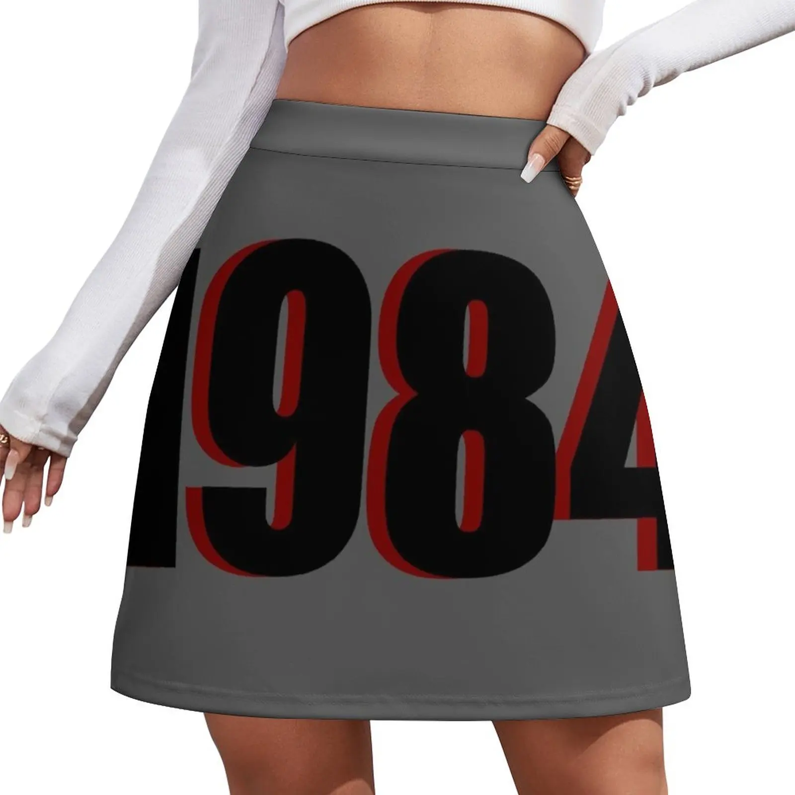 

1984 Mini Skirt elegant skirts for women korean style clothes Woman short skirt