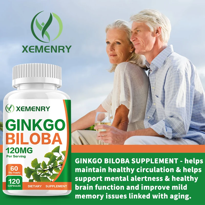 Ginkgo Biloba 120 Mg: mejora la claridad mental y mantiene la mente afilada