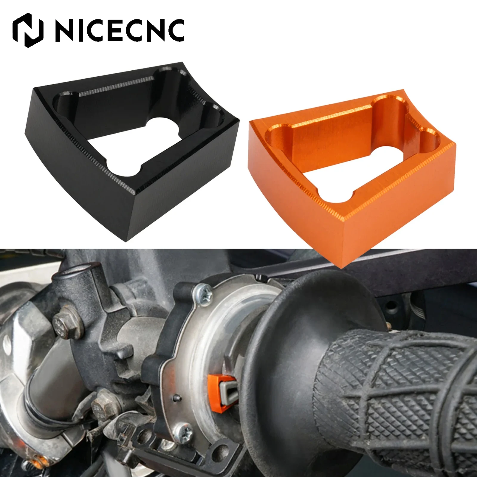 

For KTM 690 Duke Enduro R SMC R Throttle Spacer kit 1290 Super Duke R 2014-2016 1090 Adventure 2017-2019 1190Adventure 2014-2016