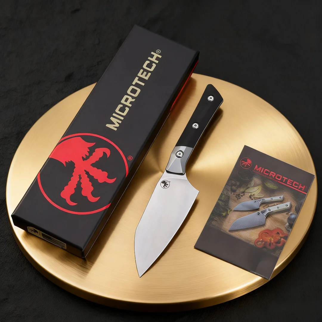 

MICROTECH- Sande's exquisite and high-end kitchen knives, steak slicing knives, mini boning knives, and sharp fruit knives