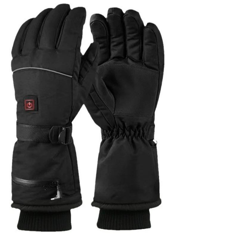 

Heating gloves 3.7v electric heating gloves winter outdoor riding thickened windproof and cold proof