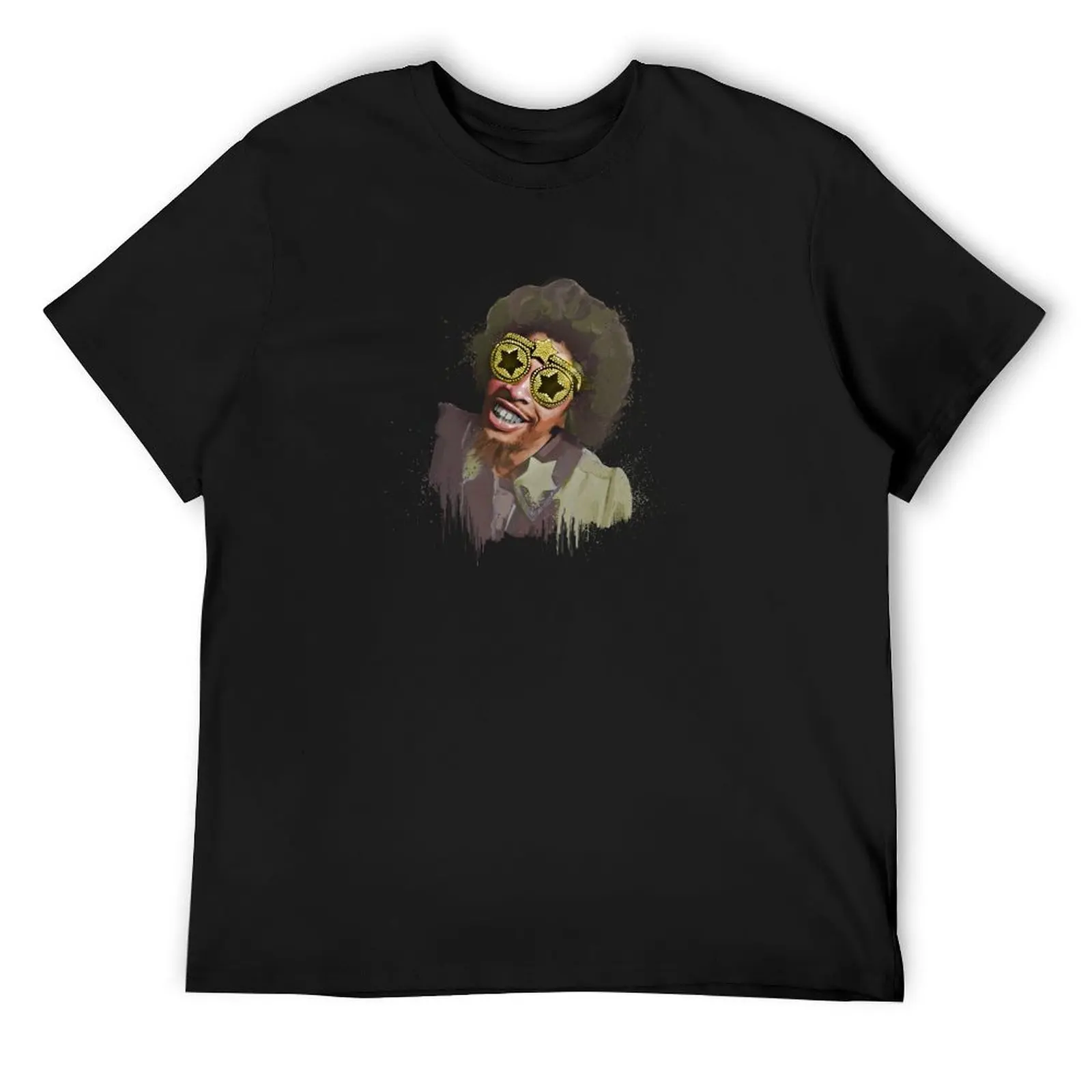 BOOTSY COLLINS Famous musician Portraits T-Shirt tees street wear mens designer t shirt