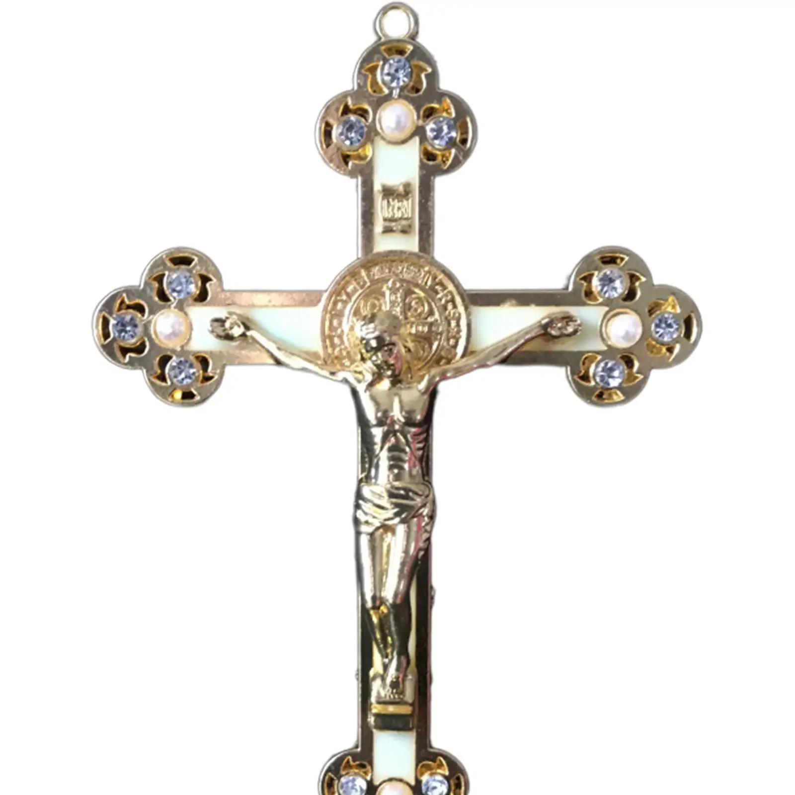 Wall Crucifix Cross 3D Craft Decor Religious Saint Wall Decor Hanging