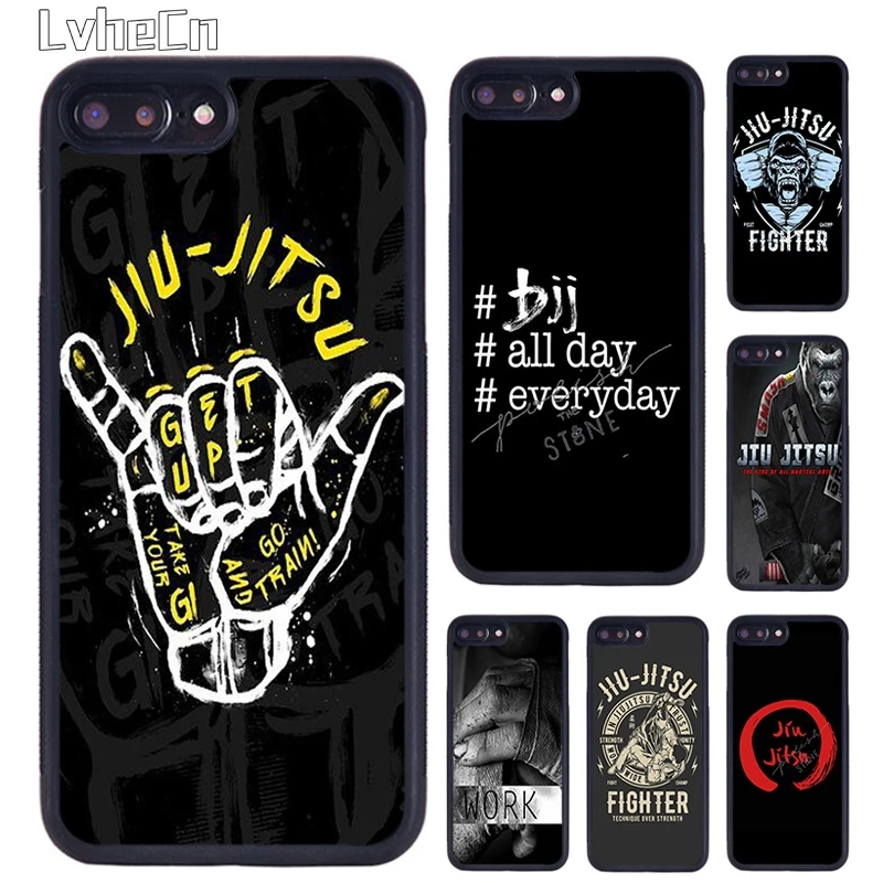 Judo Jiu Jitsu Soft Silicone Phone Case For iPhone 14 15 16 13 12 Mini Max Cover For Apple 11 Pro Max 8 7 Plus SE2020 Cover