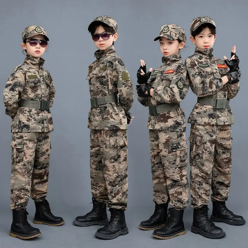 Student Men's and Women's Military Training Summer Camp Outdoor Expansion Camouflage Clothing