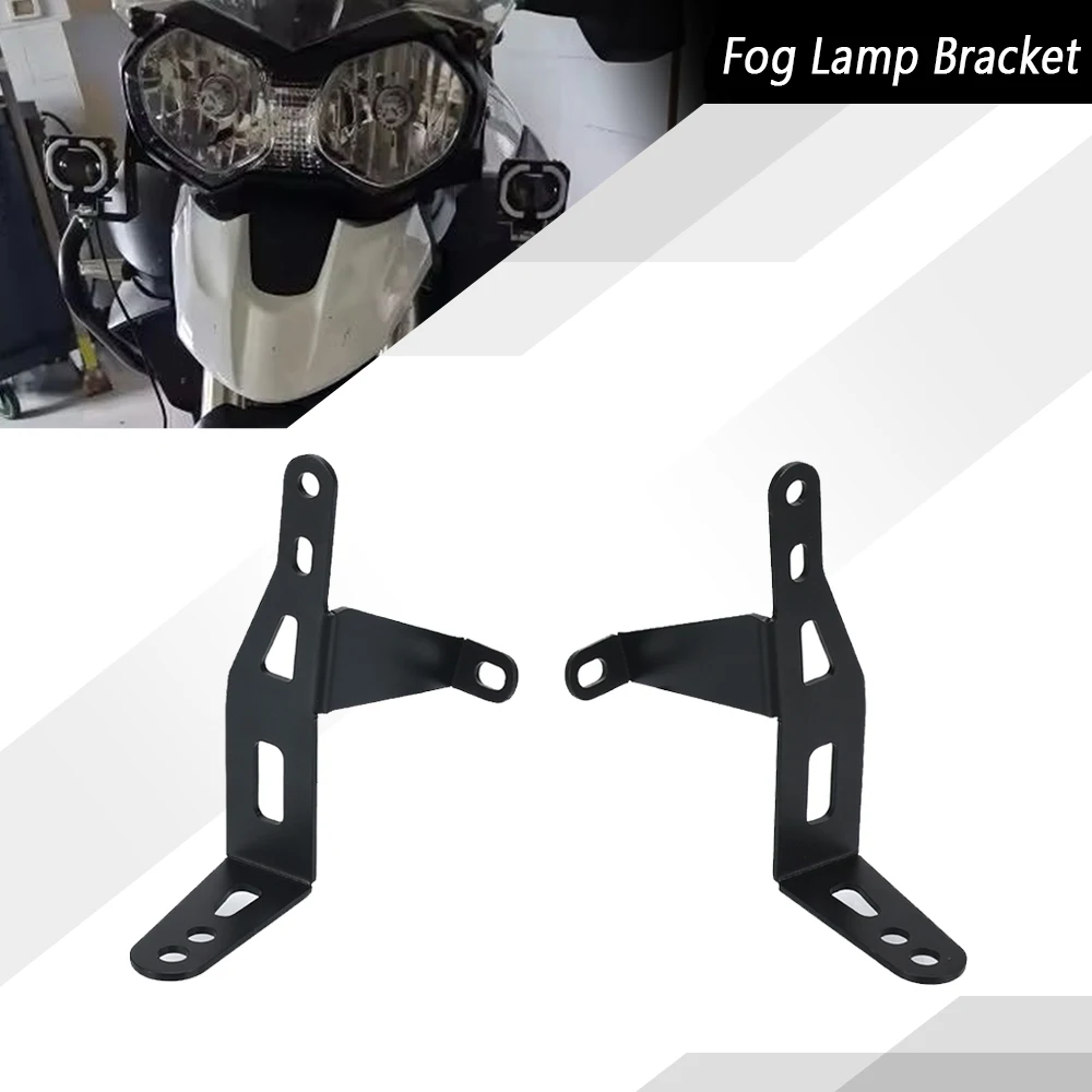 

Fog Lights Auxiliary Bracket Driving Lamp Spotlight Bracket Holder Spot Light For Tiger800 Tiger 800 XCA XCX XRX XRT 2010-2024